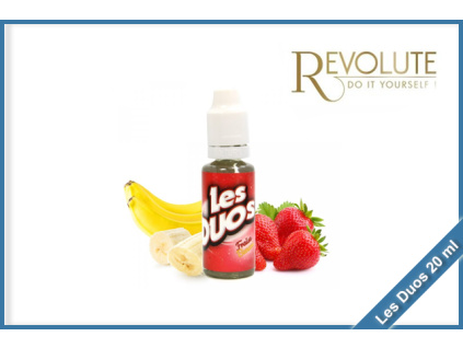 Fraise Banane Revolute Les Duos 20 ml