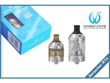 vandy vape berserker mtl rta silver
