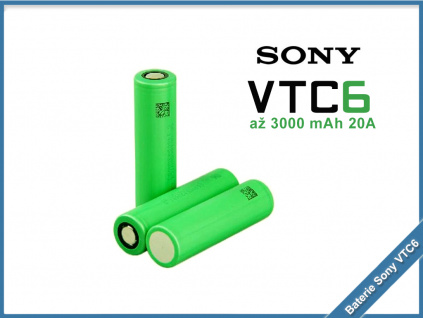 baterie 18650 sony vtc6 b