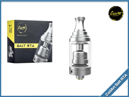 coilart salt rta silver