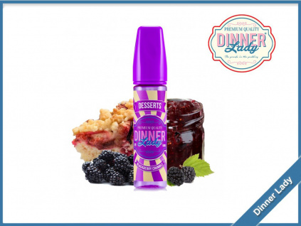 dinner lady blackberry crumble
