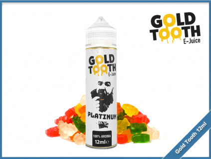 GoldTooth shake and vape 12ml aroma platinum