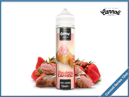Cannoli shake and vape 12ml aroma strawberry cannoli