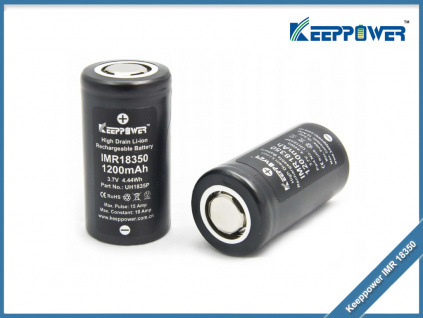 baterie Keeppower IMR 18350 1200mah