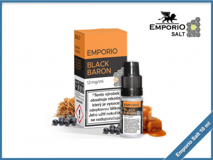 Emporio Salt liquid 10ml Black Baron 12