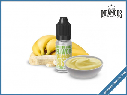 Banana Custard Infamous Liqonic