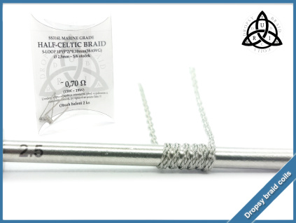 5 loop Half Celtic braid 10 070