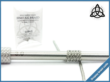 5 loop Fishtail braid 10 048