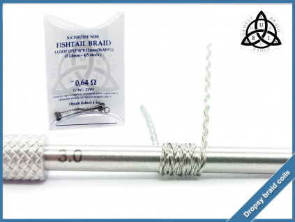 3 loop Fishtail braid 12 064 ni80