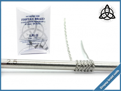 3 loop Fishtail braid 6 081 ni80