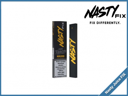 jednorazova elektronicka cigareta nasty juice fix pure tobacco