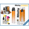 e cigareta ritchy duo pod combo orange argent