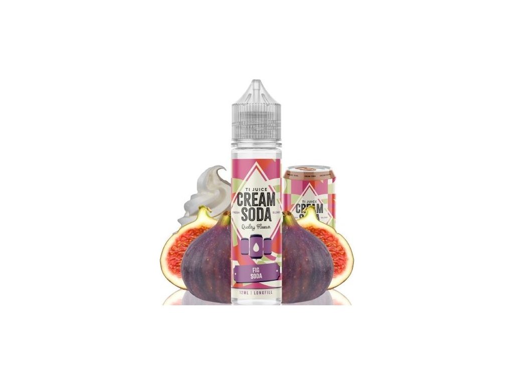 Ti Juice Shake & Vape Cream Sodas Fig Soda 12ml
