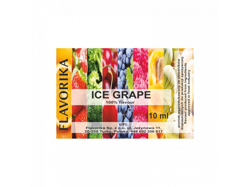 Inawera Ice Grape (Hrozny chladivé) Aroma 10ml