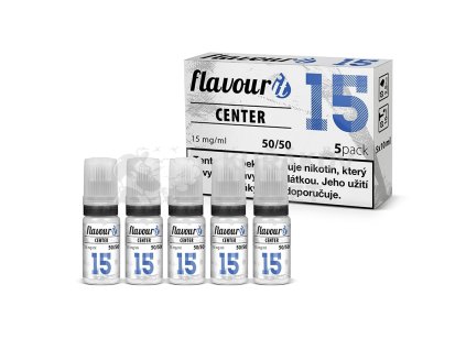 flavourit center 50 50 15mg 5x10ml 9833