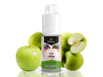 mockup Art Vap Green Apple