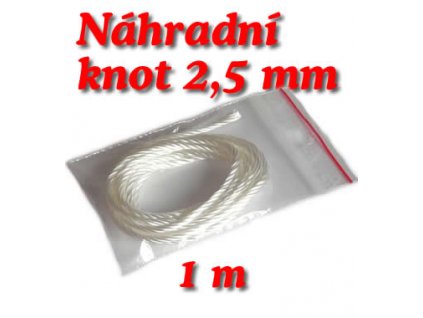 knot 2,5 mm délka 1m