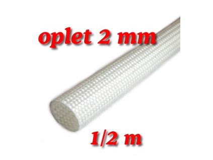 Sklokeramický oplet 2 mm