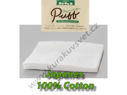 PUFF Japanes 100% Cotton (vata) 3ks