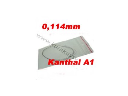 Odporový drát Kanthal A1 0,114mm 142,1ohmu