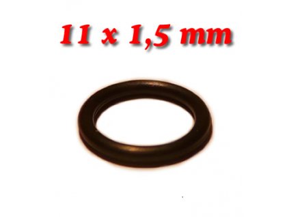 5 ks "O" kroužek 11x1,5mm