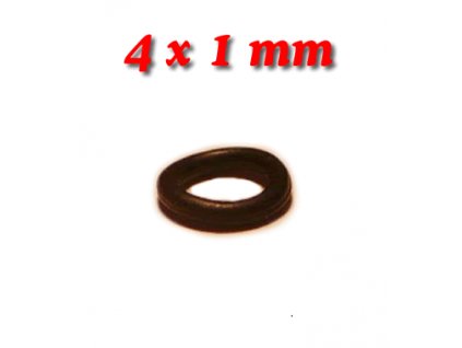 5 ks "O" kroužek 4x1mm