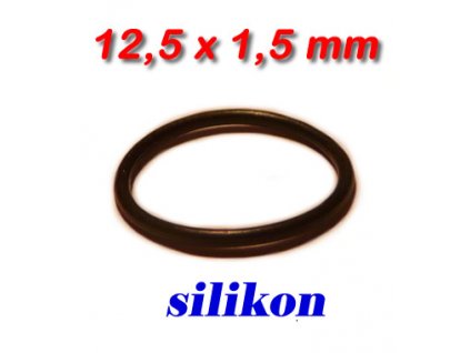 5 ks "O" kroužek 12,5x1,5mm Silikon