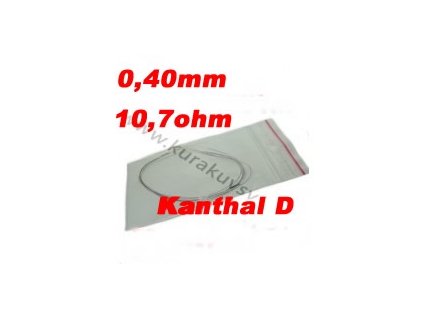 Odporový drát Kanthal D 0,40mm 10,7ohmu