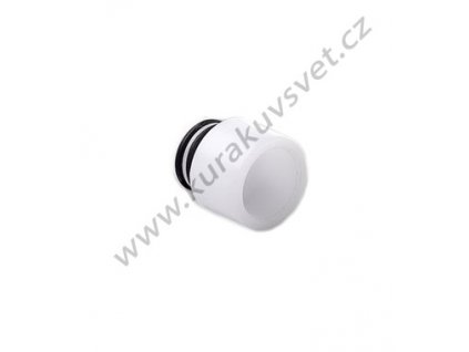 Drip Tip PMMA bílý krátký