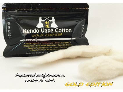 Kendo Vape Cotton Gold Edition (vata)