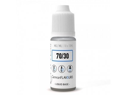 GermanFlavours báze 70/30 (VG 70% / PG 30%) 3mg 100ml/10x10ml
