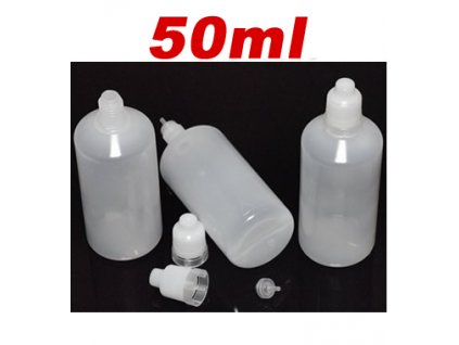 50ml poloprůhledná lahvička s kapátkem