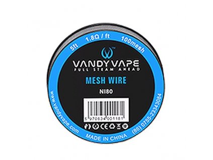 Vandy Vape Mesh Ni80 1,67m