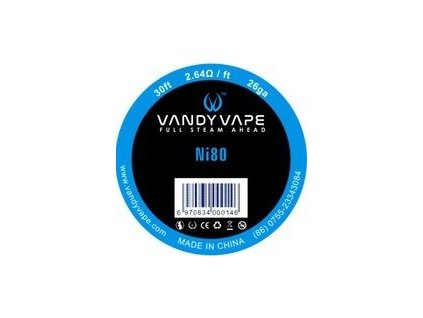 Vandy Vape Ni80 odporový drát 26GA 9m