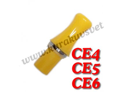 Plastový náustek žlutý CE4,5,6