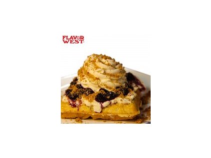 Flavor West Blueberry Graham Waffle (Borůvkové Vafle) Aroma