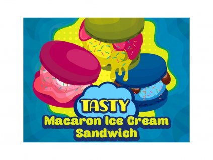 Big Mouth - Tasty - Macaron Ice Cream Sandwich (Makronky) Aroma