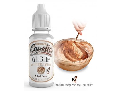 Capella Cake Batter V2 (Dortové těsto) Aroma