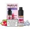 liquid maryliq nic salt strawberry ice 10ml 20mg