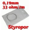 Odporový drát Styropor 0,19mm 33ohmu