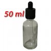 50ml skleněná lahvička s kapátkem a pojistkou