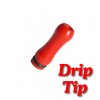 Drip Tip červený plast 510