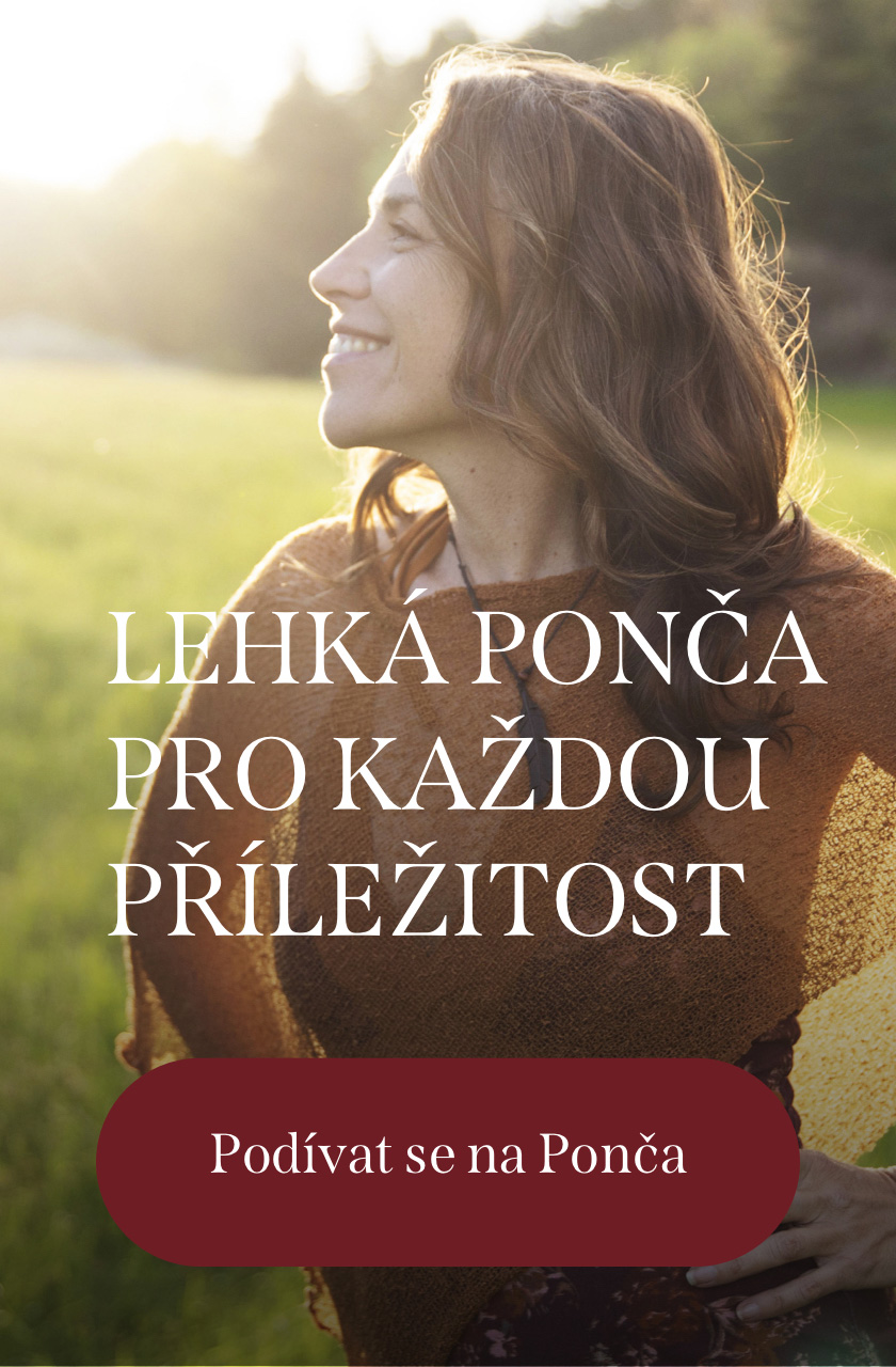 Lehká ponča pro každou příležitost