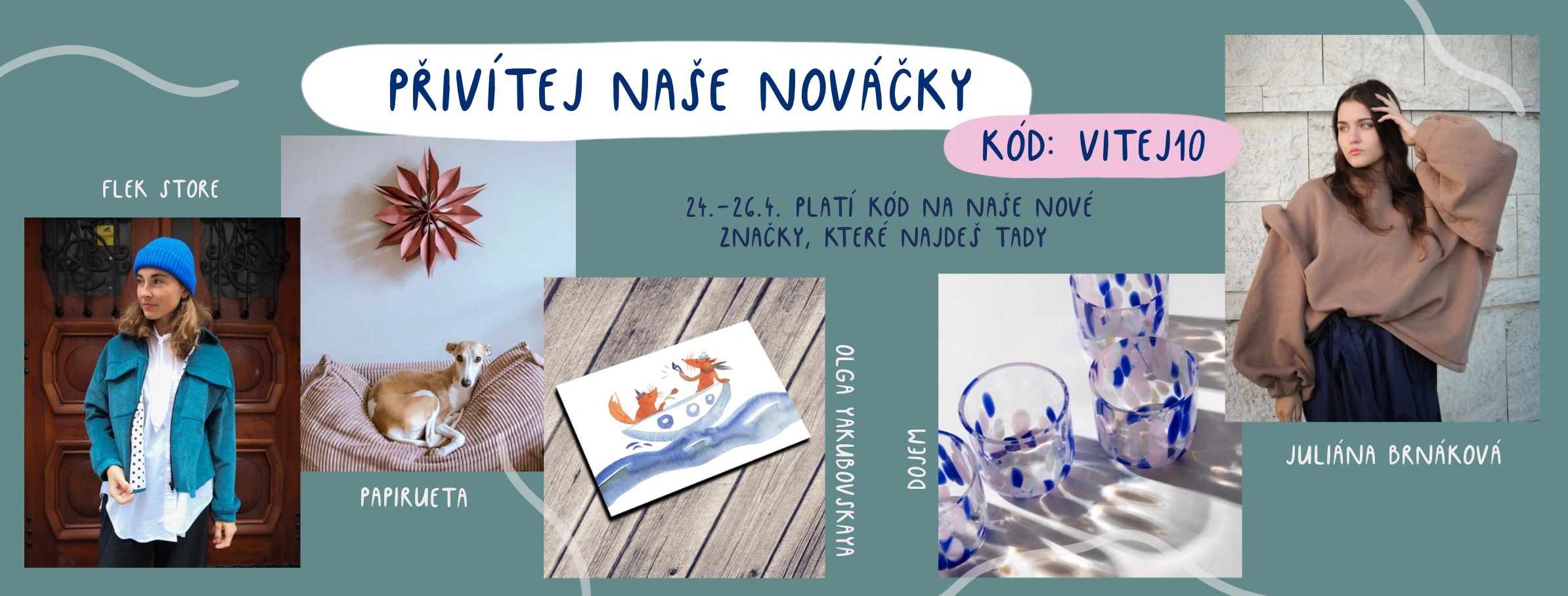 Přivítej naše nováčky!
