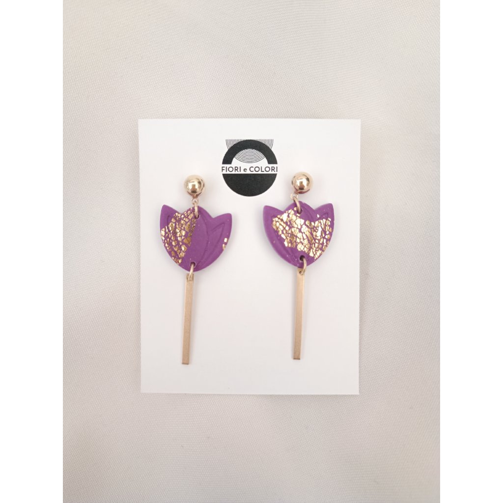 Náušnice Fiori e colori Design Big