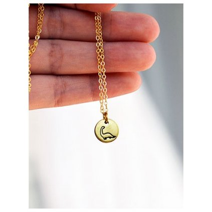 bird triangle necklace
