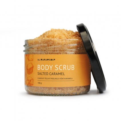 AS body scrub SALTED CARAMEL produkt CZ