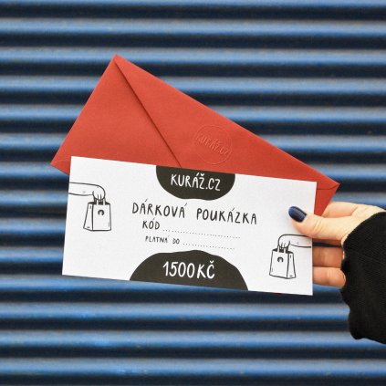Dárkový poukaz/Voucher Kuráž