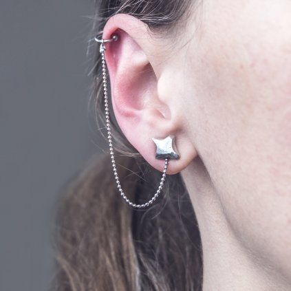 Náušnice Samesis Stars & Piercing