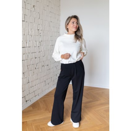 Kalhoty Kyšky Lišky Černé